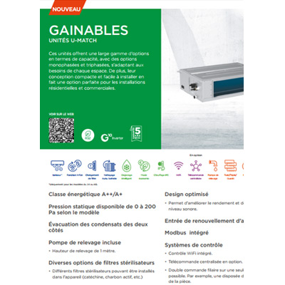 GAINABLES UNITÉS U-MATCH